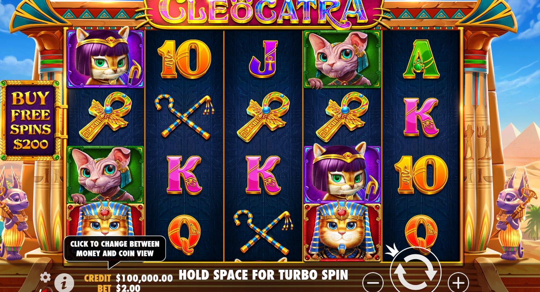 Cleopatra Slots RAtmosphere