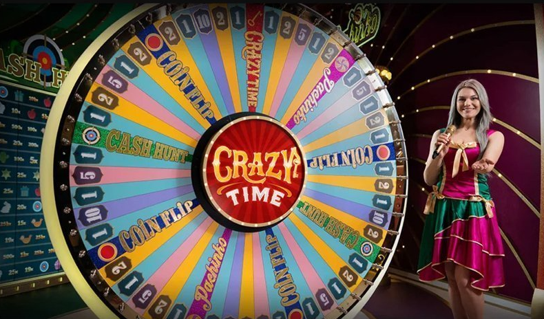 Crazy Time is an exciting slot show from Evolution Gaming, where