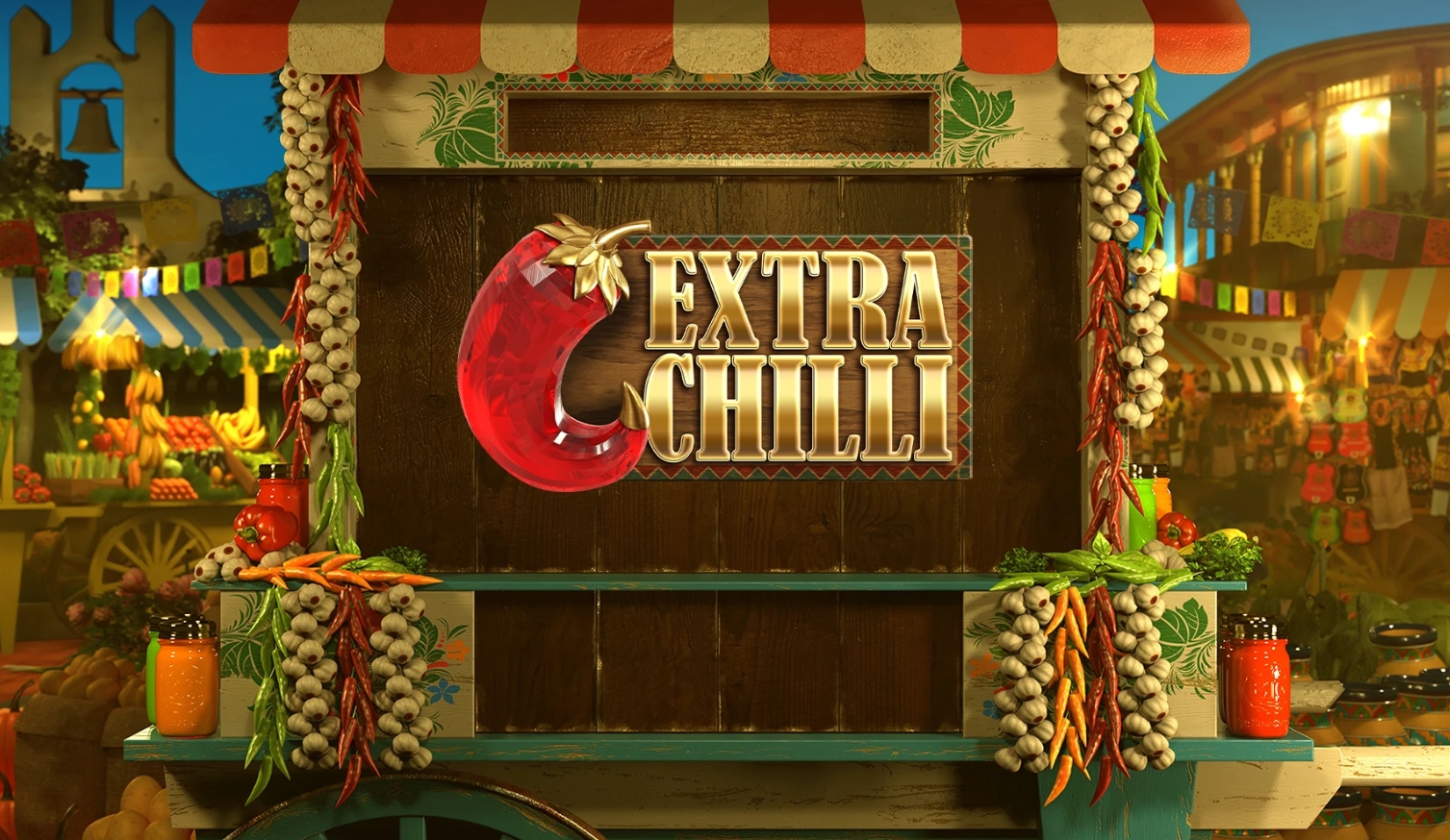 Extra Chilli slot thrilling wins in the atmosphere of a Mexican carnival!