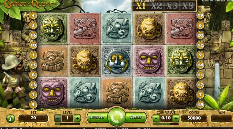 Gonzo's Quest Slot Review Adventures,